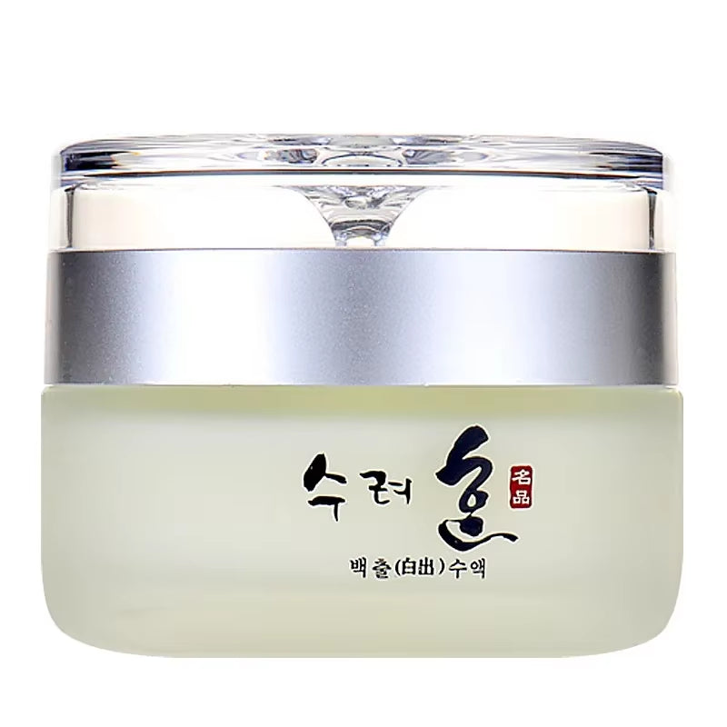 AuraLab collagen face cream jar with fresh textured moisturizer, designed to nourish, plump, and hydrate youthful skin.