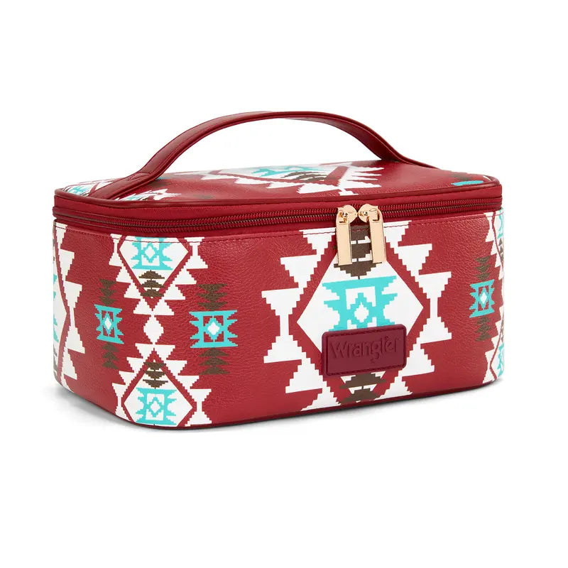 Wrangler Travel Makeup Bag 2Pcs Set Large Cosmetic Bag