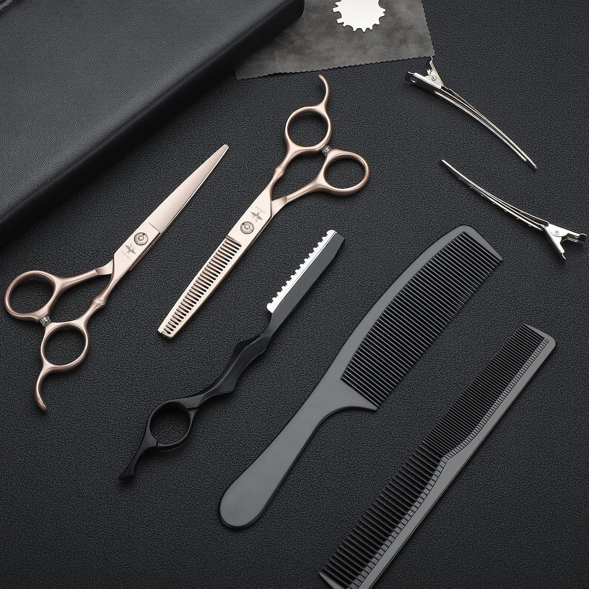 Professional Hair Cutting Scissors Kit by