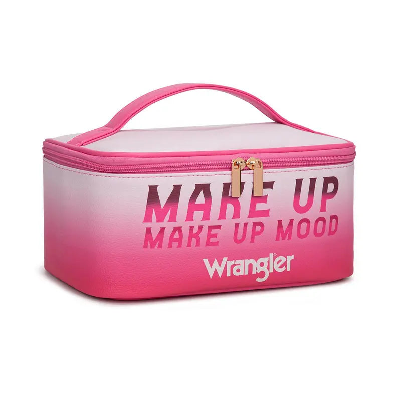 Wrangler Travel Makeup Bag 2Pcs Set Large Cosmetic Bag