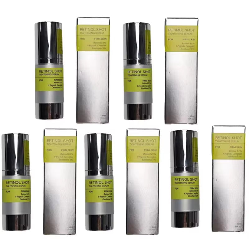 Retinol Eye Cream Set Gentle Repair Essence with Vitamin C Antiaging Treatment for Dark Circles Wrinkles Firming under Eye Serum
