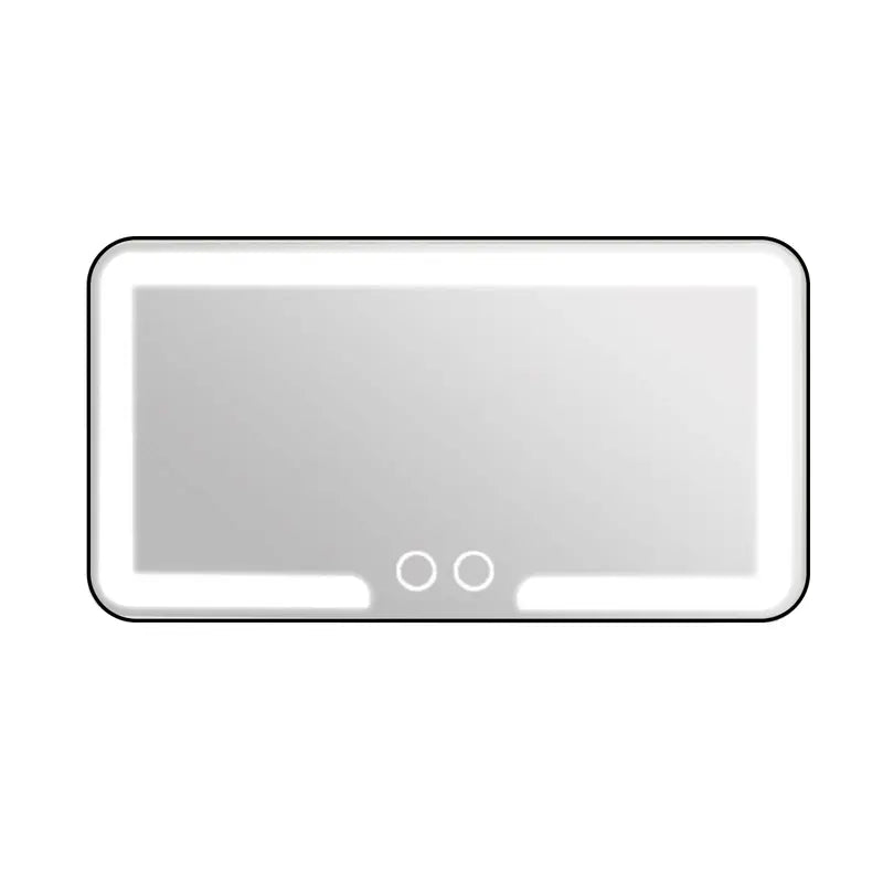 Car Sun Visor Vanity Mirror, USB Rechargeable Makeup Mirror with 3 LED Light, Car Accessories, Car Supplies,Durable, Clear,#Summervibes