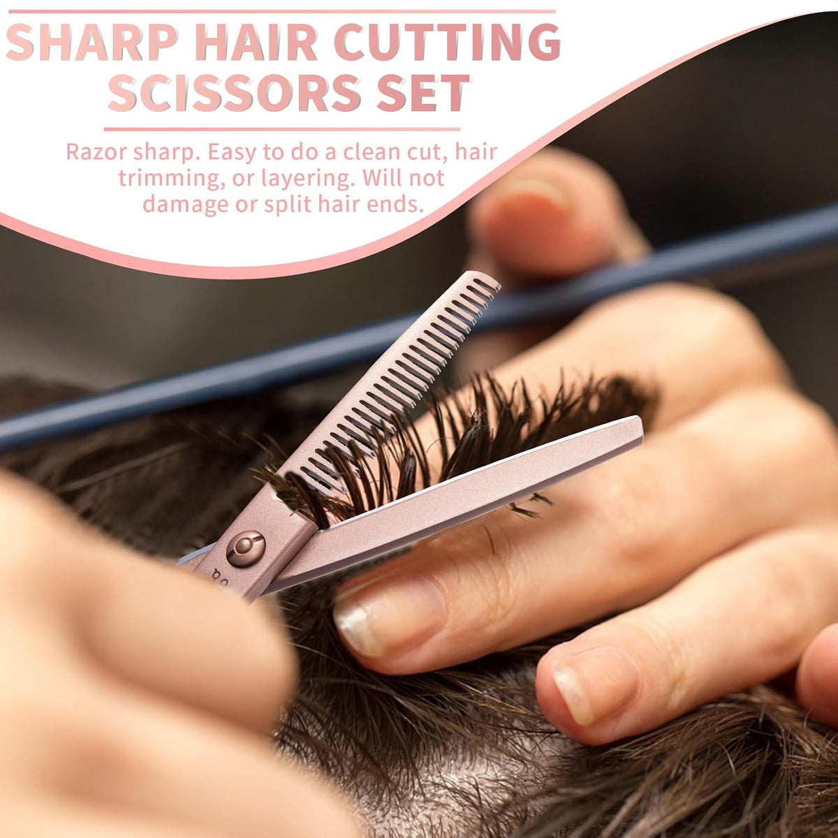 Professional Hair Cutting Scissors Kit by