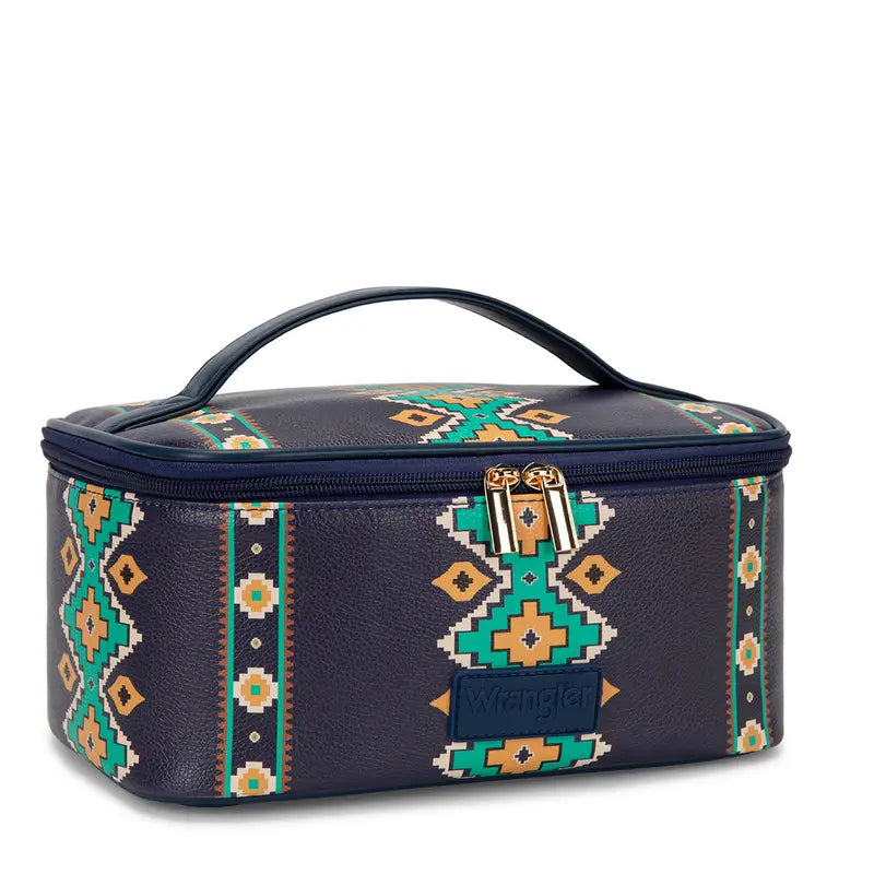 Wrangler Travel Makeup Bag 2Pcs Set Large Cosmetic Bag