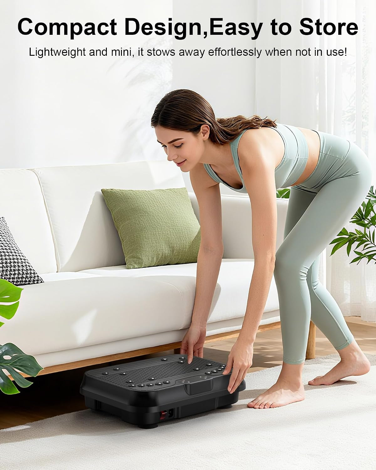 Vibration Plate Exercise Machine for Enhanced Lymphatic Drainage and Weight Management