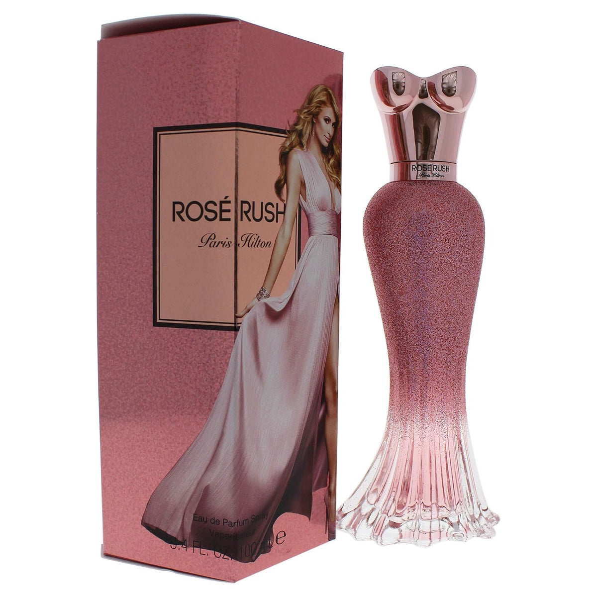 Rose Rush Eau de Parfum Spray for Women | Floral and Fruity Fragrance with Notes of Papaya, Peony, Cedar, and White Musk | Long-Lasting Feminine Scent | 3.4 Fl Oz