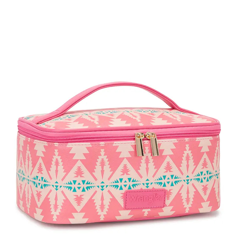 Wrangler Travel Makeup Bag 2Pcs Set Large Cosmetic Bag