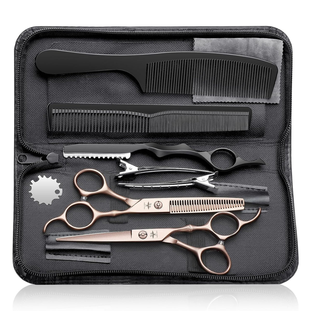 Professional Hair Cutting Scissors Kit by