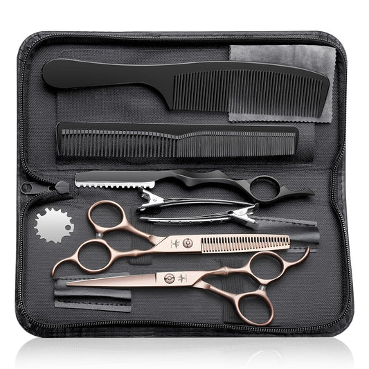 Professional Hair Cutting Scissors Kit by