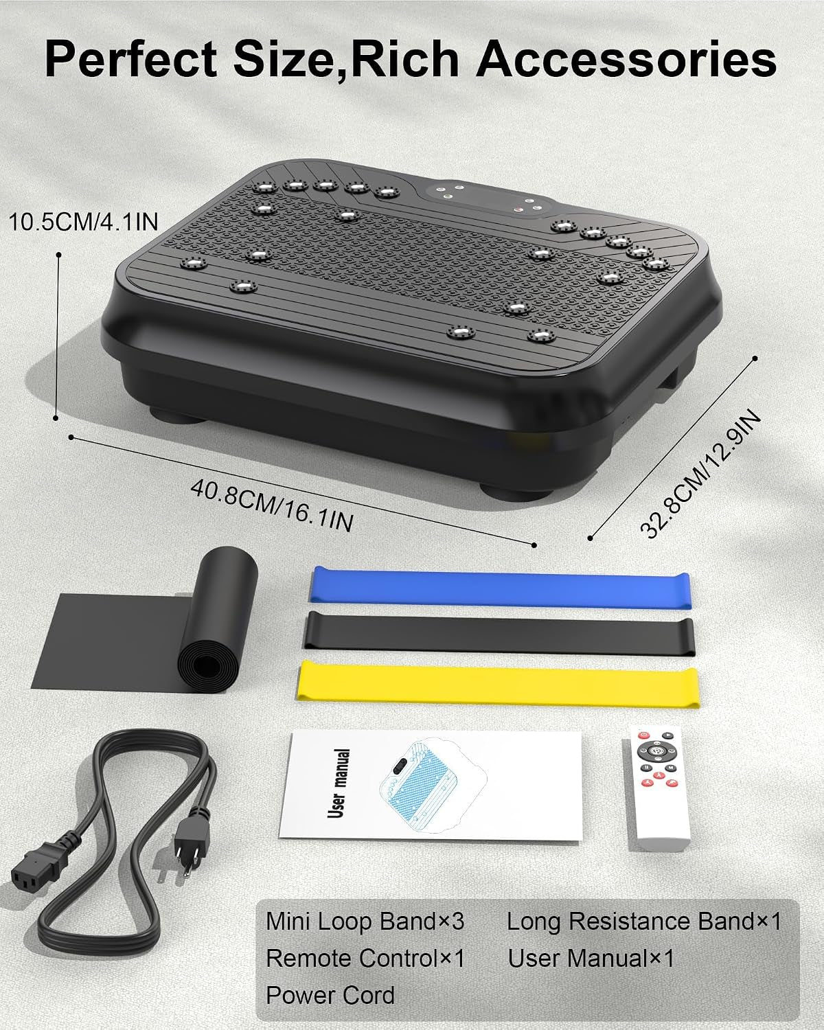 Vibration Plate Exercise Machine for Enhanced Lymphatic Drainage and Weight Management