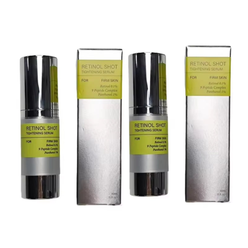 Retinol Eye Cream Set Gentle Repair Essence with Vitamin C Antiaging Treatment for Dark Circles Wrinkles Firming under Eye Serum