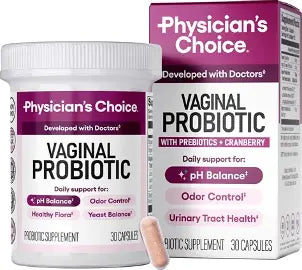 Vaginal Probiotics for Women, Ph Balance & Odor, 30Ct