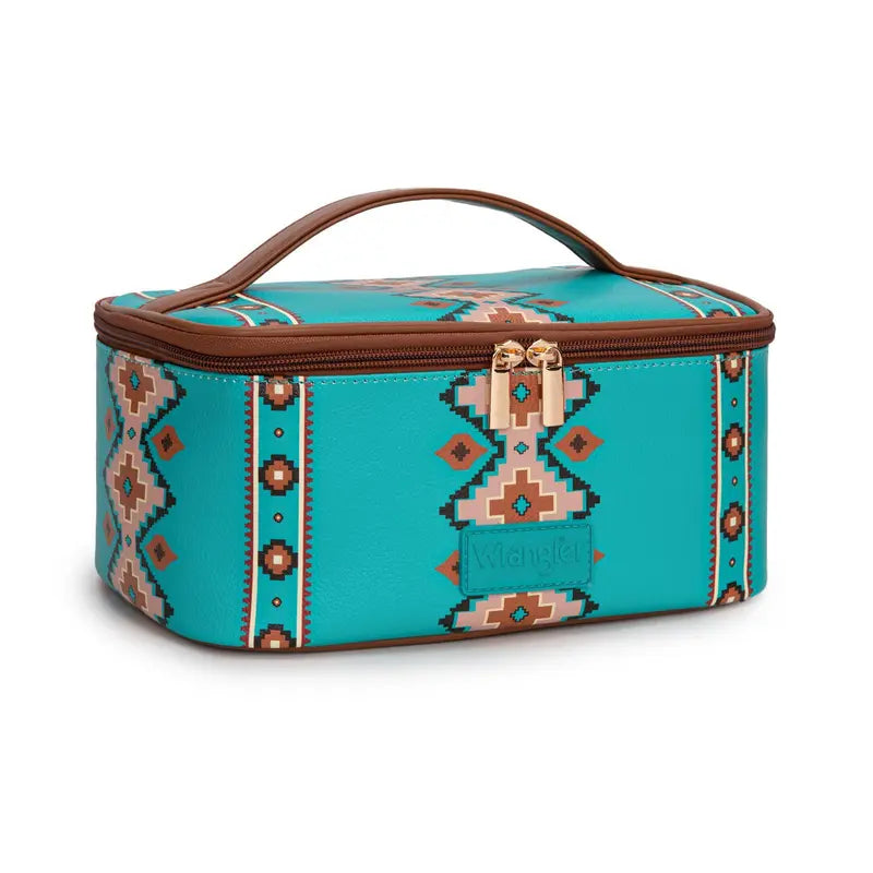 Wrangler Travel Makeup Bag 2Pcs Set Large Cosmetic Bag