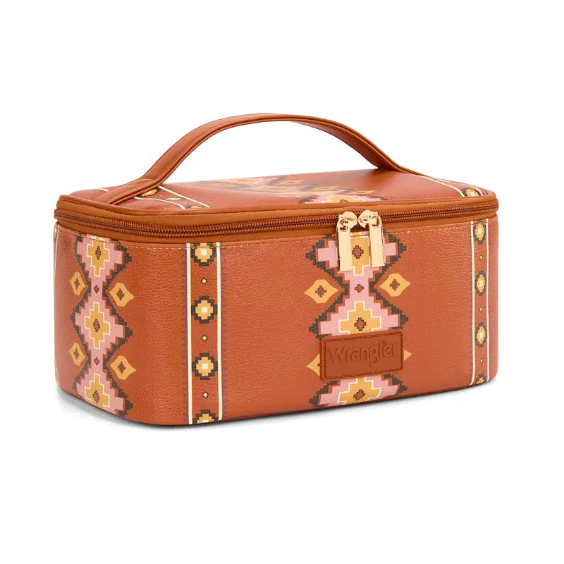 Wrangler Travel Makeup Bag 2Pcs Set Large Cosmetic Bag