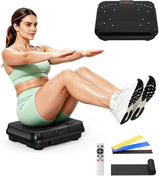 Vibration Plate Exercise Machine for Enhanced Lymphatic Drainage and Weight Management