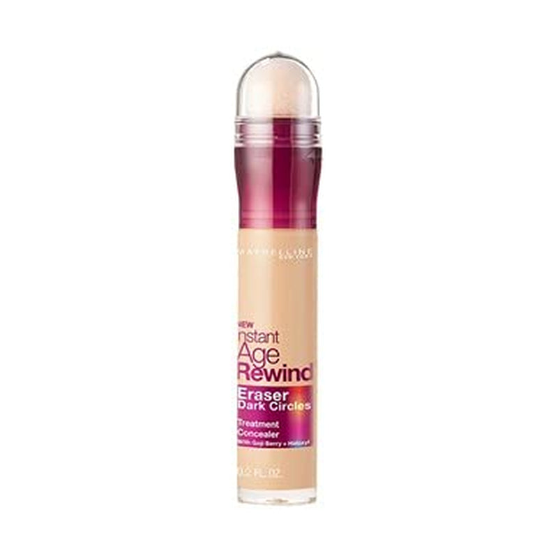 AuraLab Instant Age Rewind Eraser Dark Circles Concealer in Light, 0.2 oz, pack of six, showing the concealer tubes with applicators.