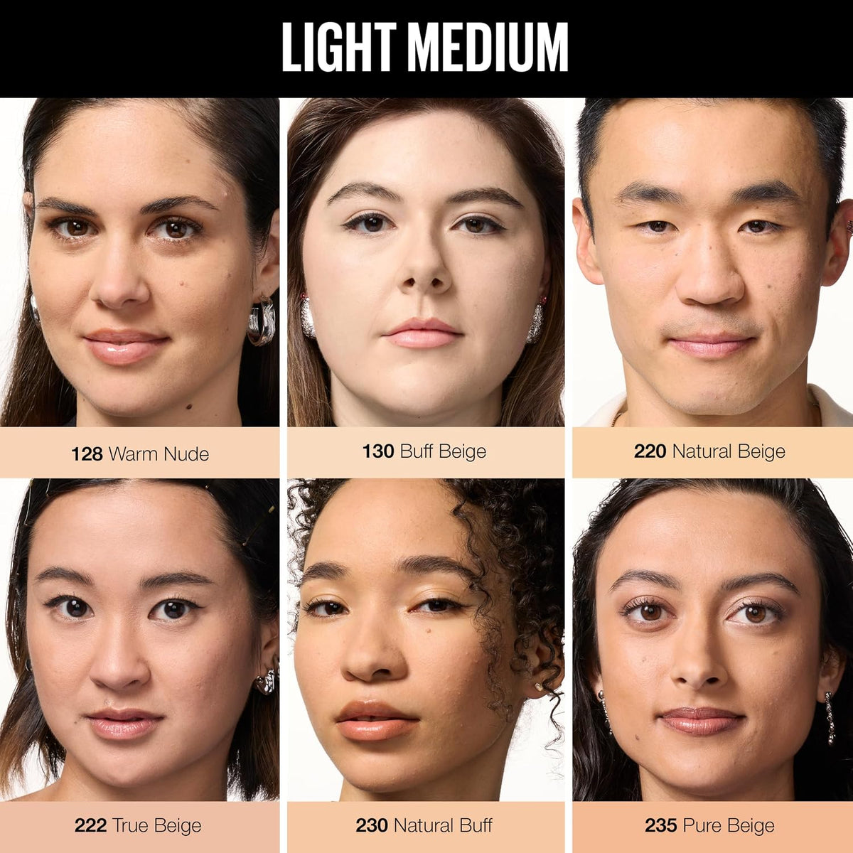 AuraLab Maybelline Fit Me Matte + Poreless pressed face powder in Buff Beige, lightweight makeup and setting powder for a matte finish.