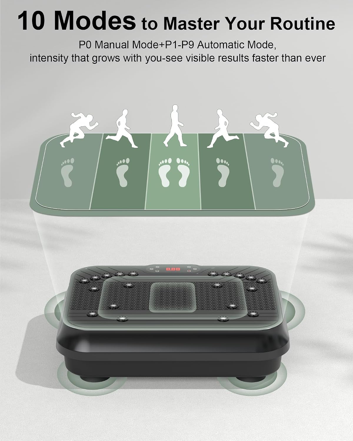 Vibration Plate Exercise Machine for Enhanced Lymphatic Drainage and Weight Management