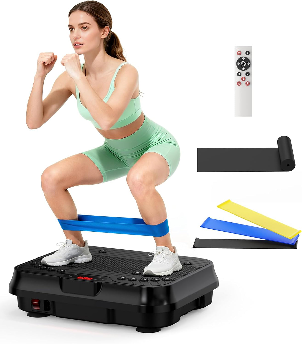 Vibration Plate Exercise Machine for Enhanced Lymphatic Drainage and Weight Management